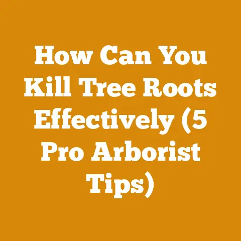 How Can You Kill Tree Roots Effectively (5 Pro Arborist Tips)