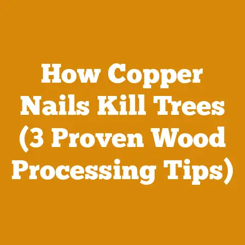 How Copper Nails Kill Trees (3 Proven Wood Processing Tips)