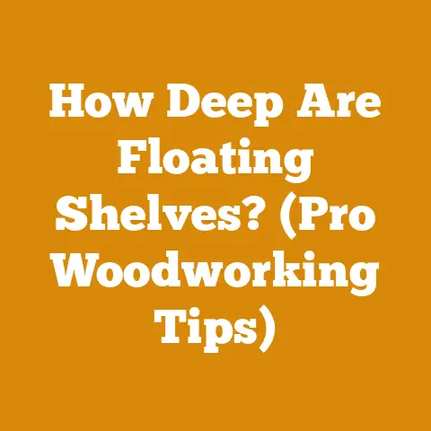 How Deep Are Floating Shelves? (Pro Woodworking Tips)