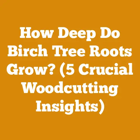 How Deep Do Birch Tree Roots Grow? (5 Crucial Woodcutting Insights)