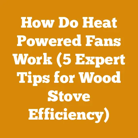 How Do Heat Powered Fans Work (5 Expert Tips for Wood Stove Efficiency)