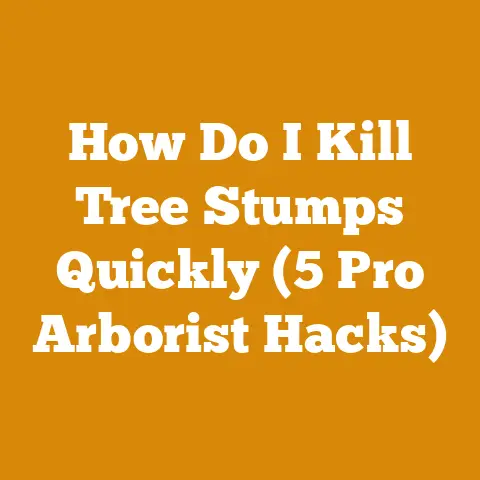 How Do I Kill Tree Stumps Quickly (5 Pro Arborist Hacks)