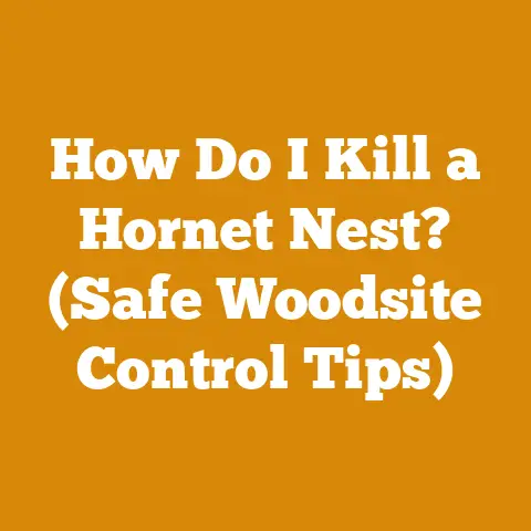 How Do I Kill a Hornet Nest? (Safe Woodsite Control Tips)