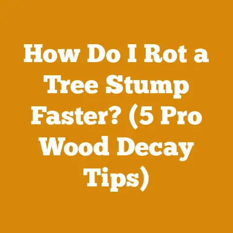 How Do I Rot a Tree Stump Faster? (5 Pro Wood Decay Tips)