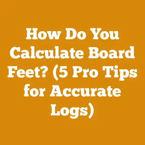 How Do You Calculate Board Feet? (5 Pro Tips for Accurate Logs)