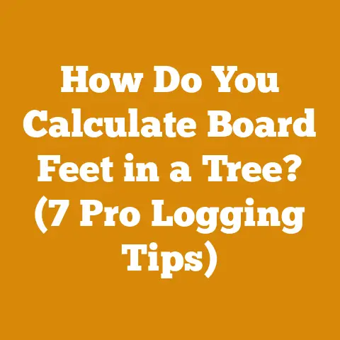 How Do You Calculate Board Feet in a Tree? (7 Pro Logging Tips)