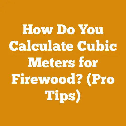 How Do You Calculate Cubic Meters for Firewood? (Pro Tips)