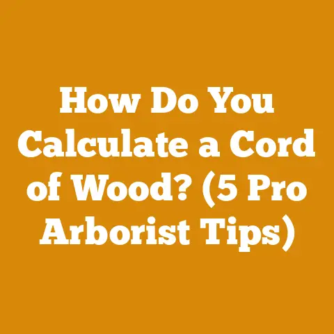 How Do You Calculate a Cord of Wood? (5 Pro Arborist Tips)