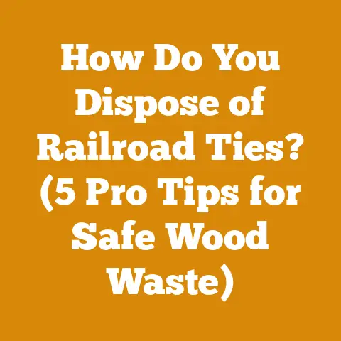 How Do You Dispose of Railroad Ties? (5 Pro Tips for Safe Wood Waste)