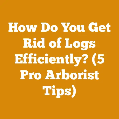 How Do You Get Rid of Logs Efficiently? (5 Pro Arborist Tips)