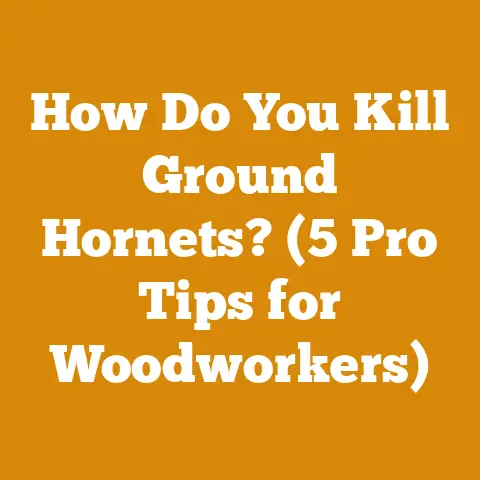 How Do You Kill Ground Hornets? (5 Pro Tips for Woodworkers)