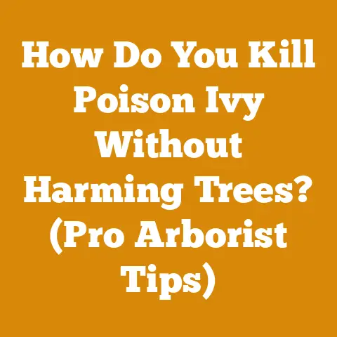 How Do You Kill Poison Ivy Without Harming Trees? (Pro Arborist Tips)
