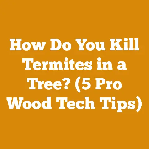 How Do You Kill Termites in a Tree? (5 Pro Wood Tech Tips)