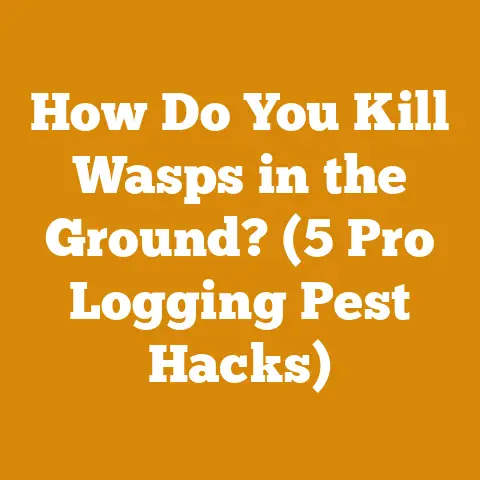 How Do You Kill Wasps in the Ground? (5 Pro Logging Pest Hacks)