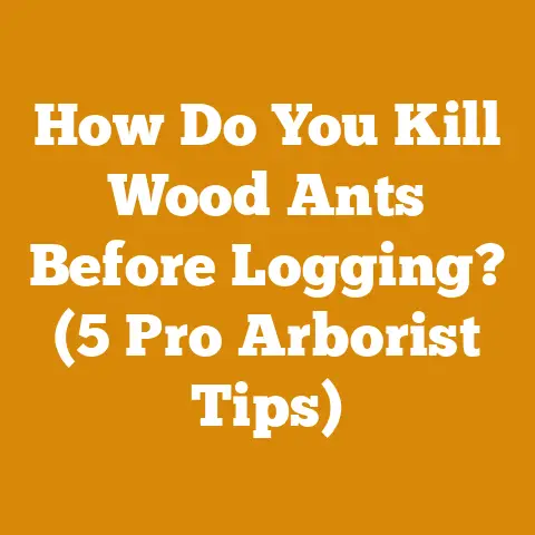 How Do You Kill Wood Ants Before Logging? (5 Pro Arborist Tips)