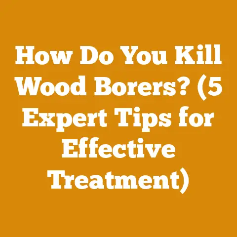 How Do You Kill Wood Borers? (5 Expert Tips for Effective Treatment)