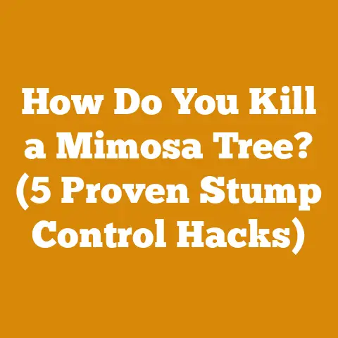 How Do You Kill a Mimosa Tree? (5 Proven Stump Control Hacks)