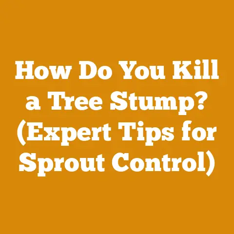 How Do You Kill a Tree Stump? (Expert Tips for Sprout Control)