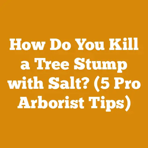 How Do You Kill a Tree Stump with Salt? (5 Pro Arborist Tips)