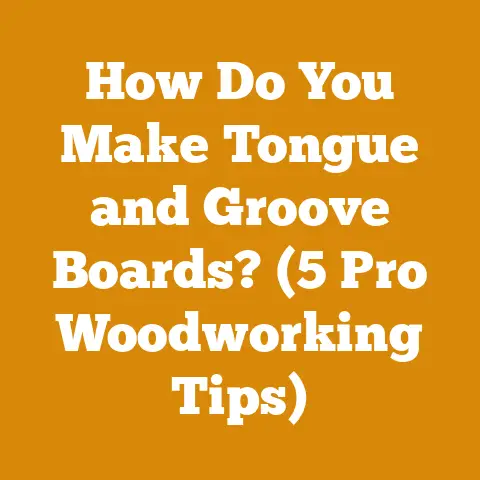 How Do You Make Tongue and Groove Boards? (5 Pro Woodworking Tips)