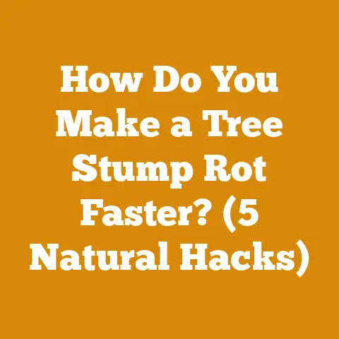How Do You Make a Tree Stump Rot Faster? (5 Natural Hacks)