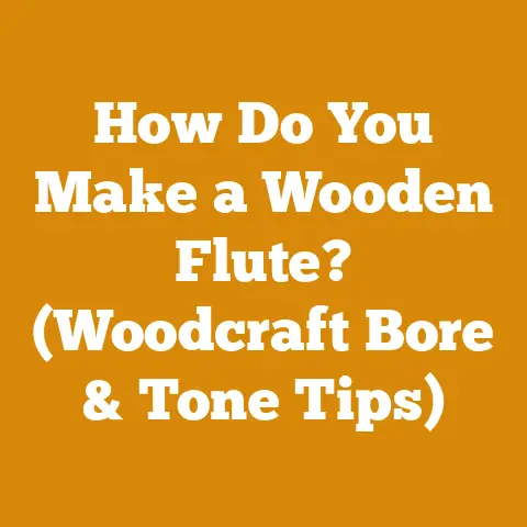 How Do You Make a Wooden Flute? (Woodcraft Bore & Tone Tips)