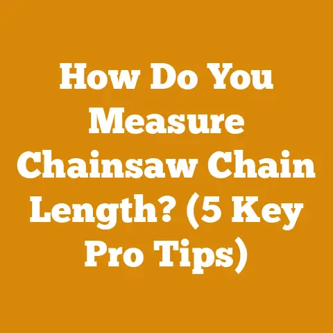 How Do You Measure Chainsaw Chain Length? (5 Key Pro Tips)