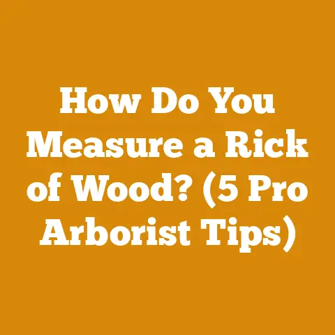 How Do You Measure a Rick of Wood? (5 Pro Arborist Tips)