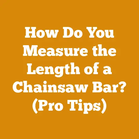 How Do You Measure the Length of a Chainsaw Bar? (Pro Tips)