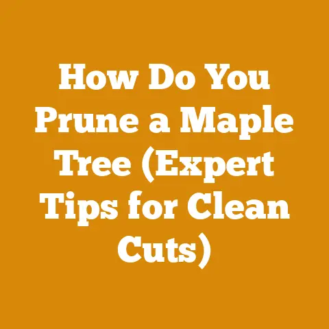How Do You Prune a Maple Tree (Expert Tips for Clean Cuts)