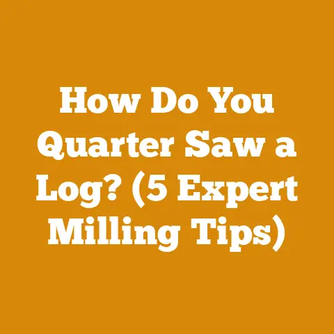 How Do You Quarter Saw a Log? (5 Expert Milling Tips)