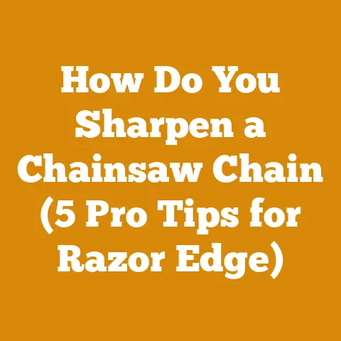 How Do You Sharpen a Chainsaw Chain (5 Pro Tips for Razor Edge)