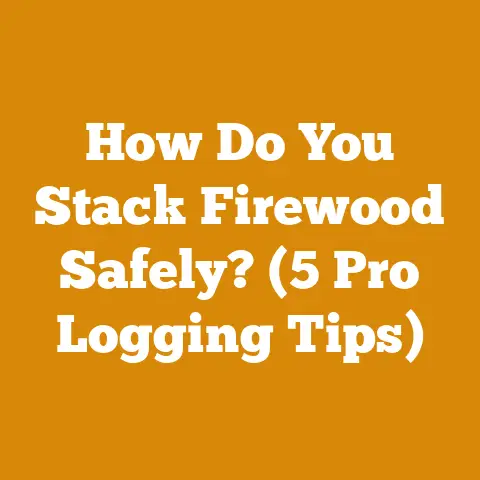 How Do You Stack Firewood Safely? (5 Pro Logging Tips)