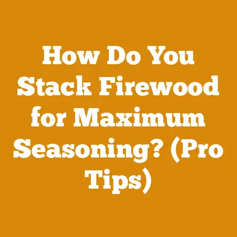 How Do You Stack Firewood for Maximum Seasoning? (Pro Tips)