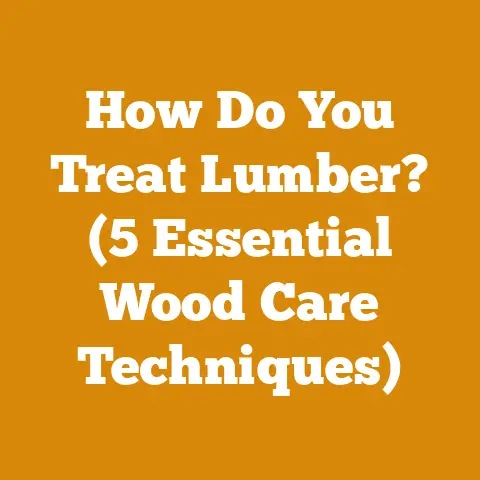 How Do You Treat Lumber? (5 Essential Wood Care Techniques)