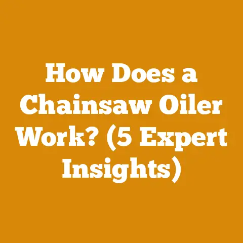 How Does a Chainsaw Oiler Work? (5 Expert Insights)