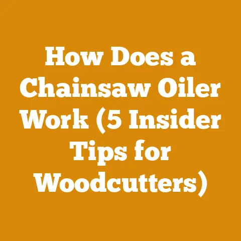 How Does a Chainsaw Oiler Work (5 Insider Tips for Woodcutters)