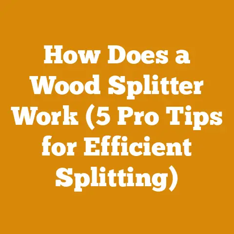 How Does a Wood Splitter Work (5 Pro Tips for Efficient Splitting)