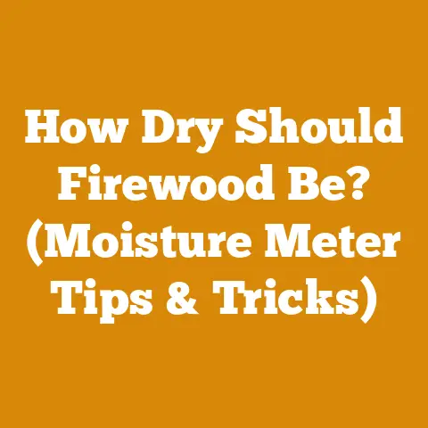 How Dry Should Firewood Be? (Moisture Meter Tips & Tricks)