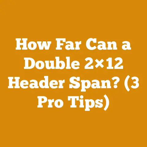 How Far Can a Double 2×12 Header Span? (3 Pro Tips)