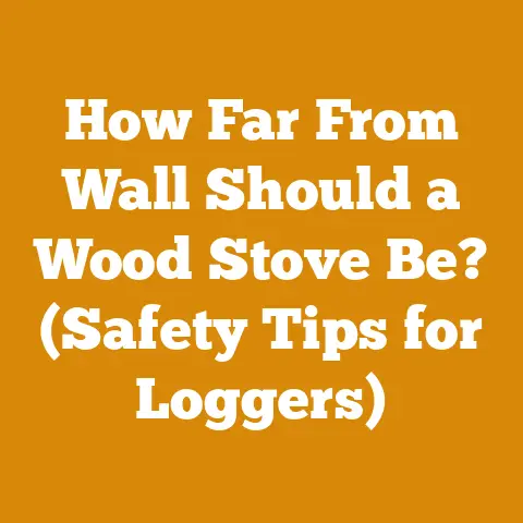 How Far From Wall Should a Wood Stove Be? (Safety Tips for Loggers)