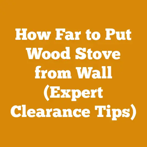 How Far to Put Wood Stove from Wall (Expert Clearance Tips)