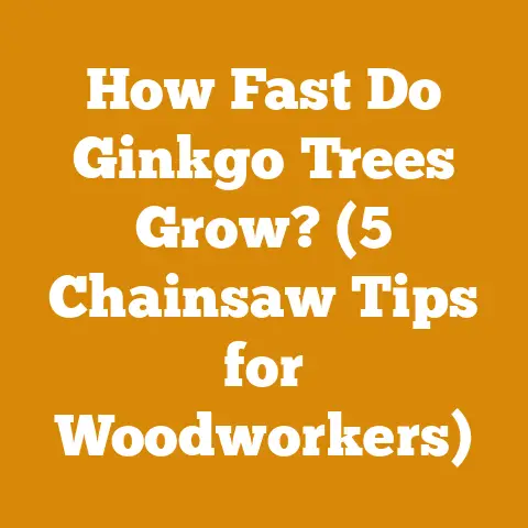 How Fast Do Ginkgo Trees Grow? (5 Chainsaw Tips for Woodworkers)