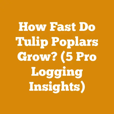 How Fast Do Tulip Poplars Grow? (5 Pro Logging Insights)