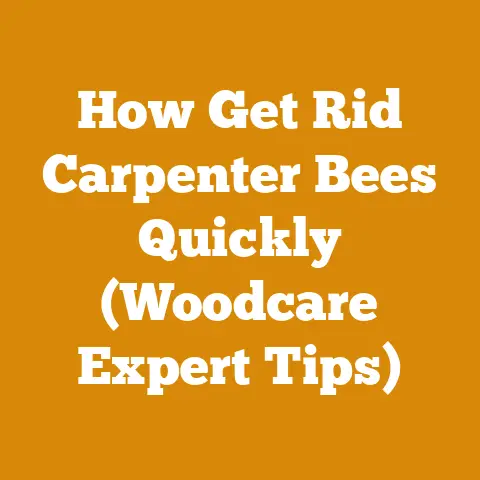 How Get Rid Carpenter Bees Quickly (Woodcare Expert Tips)