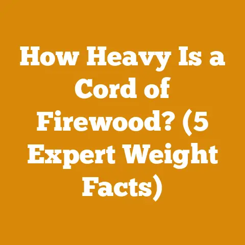 How Heavy Is a Cord of Firewood? (5 Expert Weight Facts)
