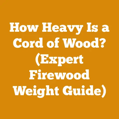 How Heavy Is a Cord of Wood? (Expert Firewood Weight Guide)