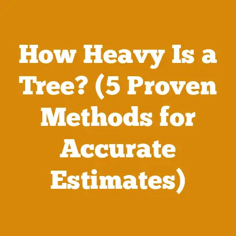How Heavy Is a Tree? (5 Proven Methods for Accurate Estimates)