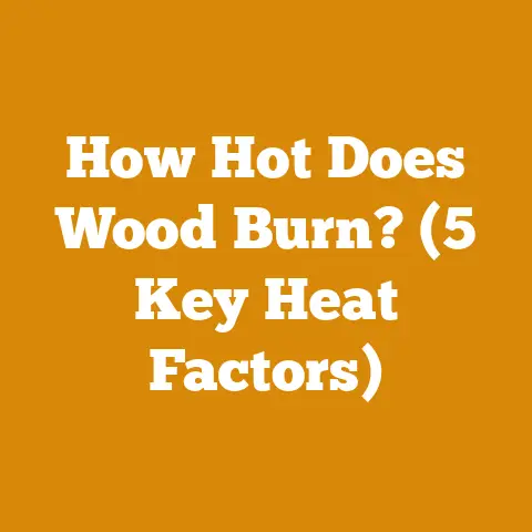 How Hot Does Wood Burn? (5 Key Heat Factors)