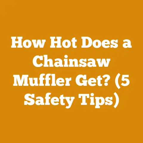 How Hot Does a Chainsaw Muffler Get? (5 Safety Tips)